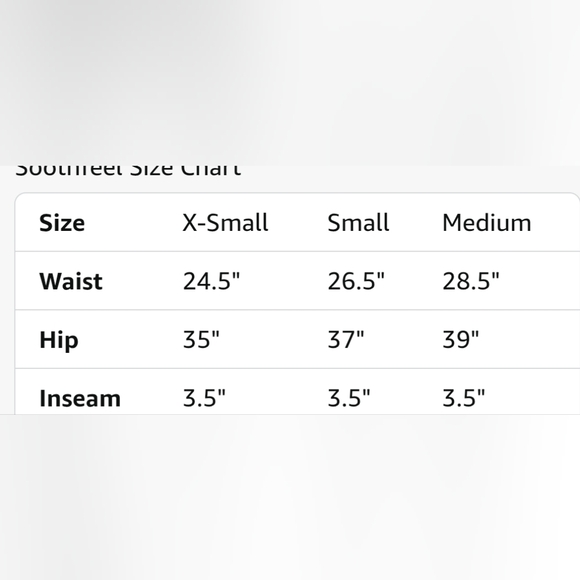 High Waisted Athletic Shorts (S) NWT - Picture 5 of 9